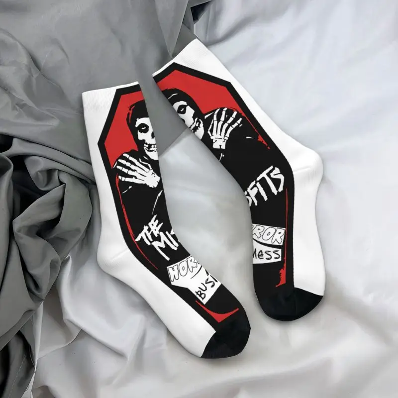 Носки мужские/женские деловые эластичные из тяжелого металла на лето/осень/зиму