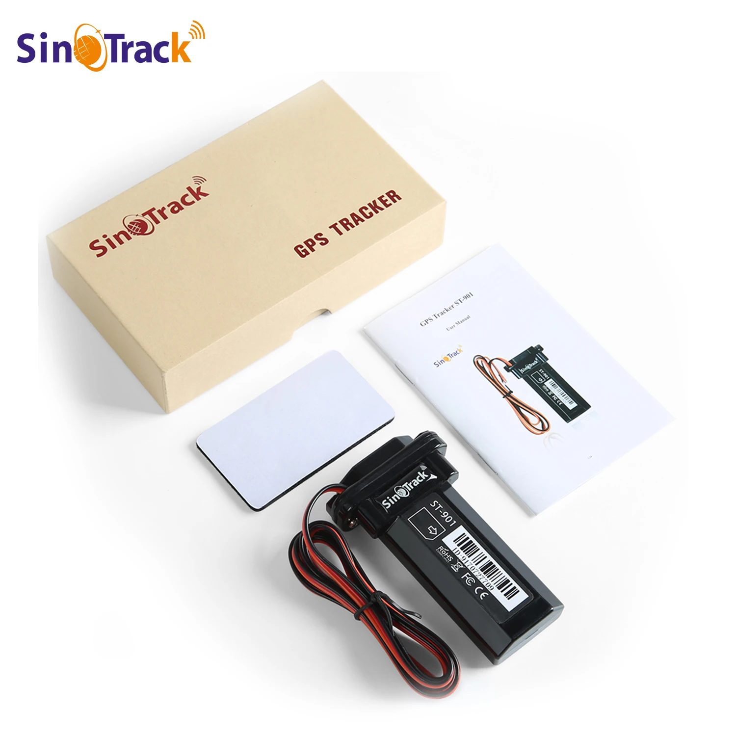 SinoTrack оригинальный GSM GPS-трекер для автомобиля мотоцикла автомобиля с бесплатным приложением для Украины
