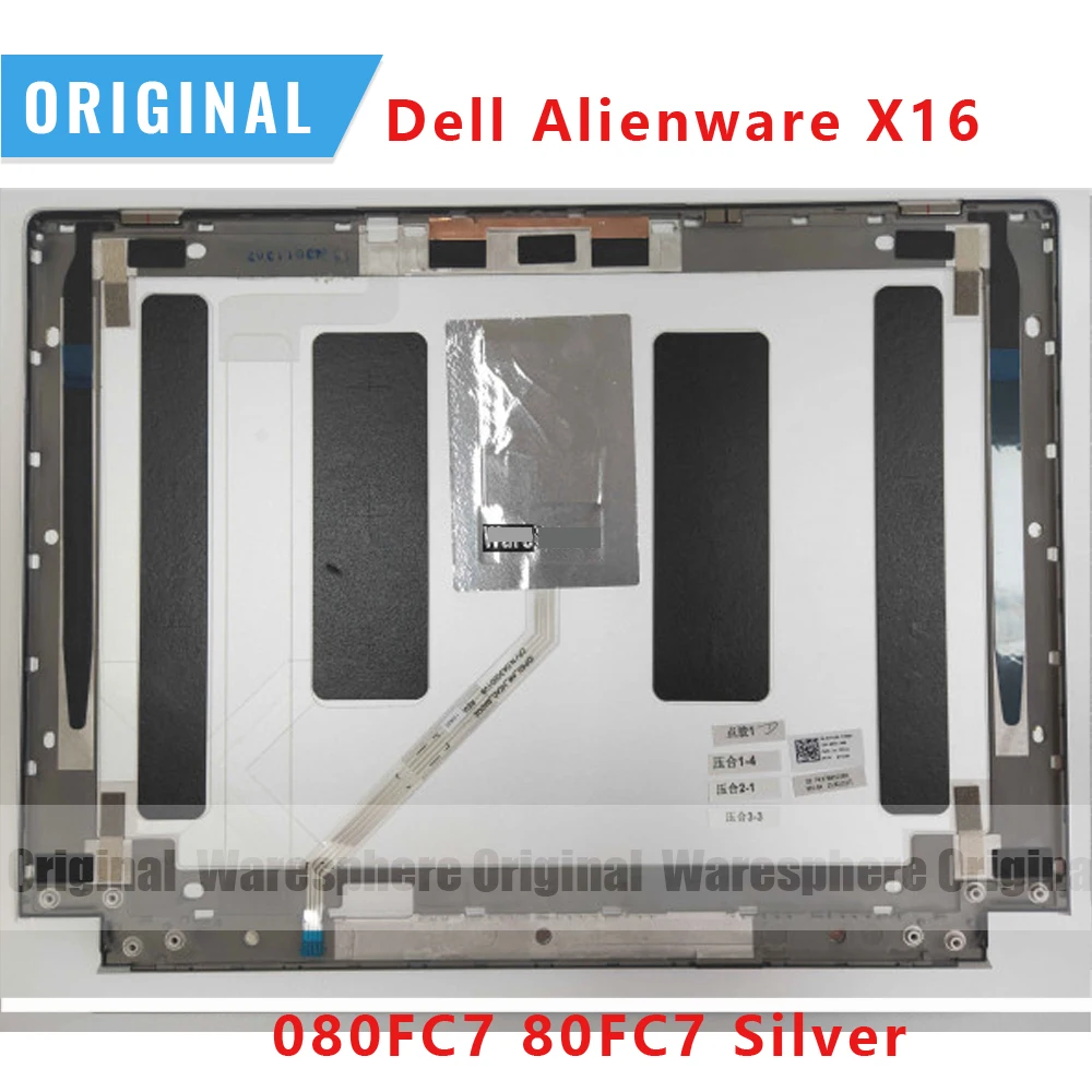 Новая Оригинальная задняя крышка CD для Dell Alienware X16 080FC7 80FC7 серебристая