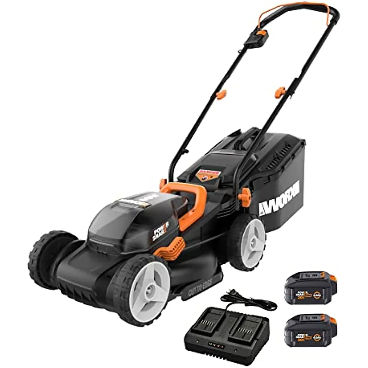 

Worx WG779 40V Power Share 4.0Ah 14" Cordless Lawn Mower (Batteries & Charger Included)