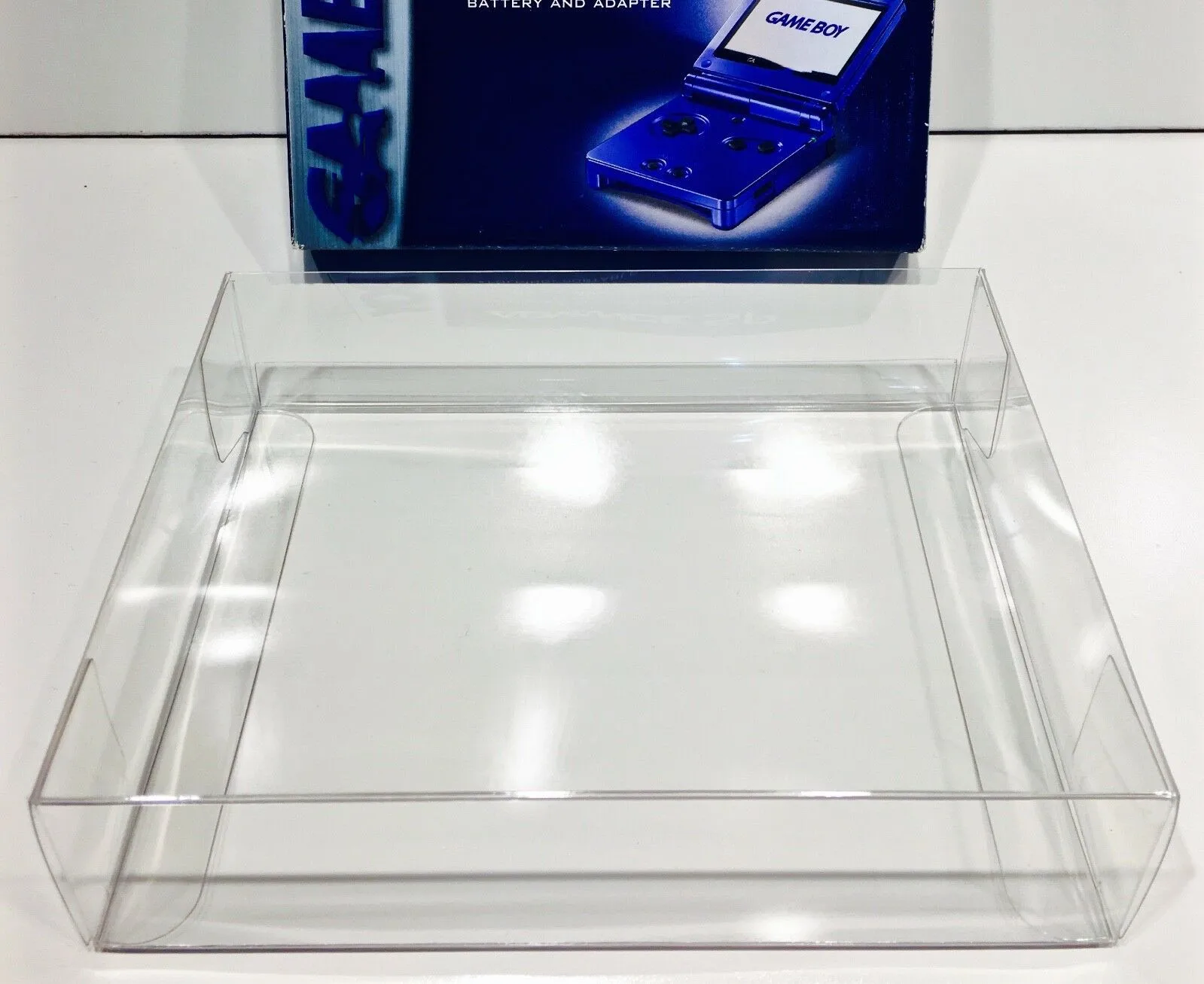 1 Box Protector For GAME BOY ADVANCE SP Console Boxes NTSC SIZE! Case Nintendo