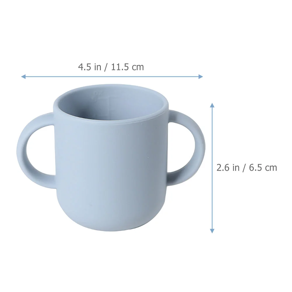 Противопадная кружка для воды малышей переходные бутылки 1-летней силикагелевой