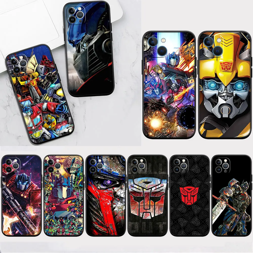 Мягкий силиконовый чехол-трансформер AW83 Optimus Prime для Huawei P10 P20 P30 P Smart S Z Y5P Y6P Y7A Y8P Y8S
