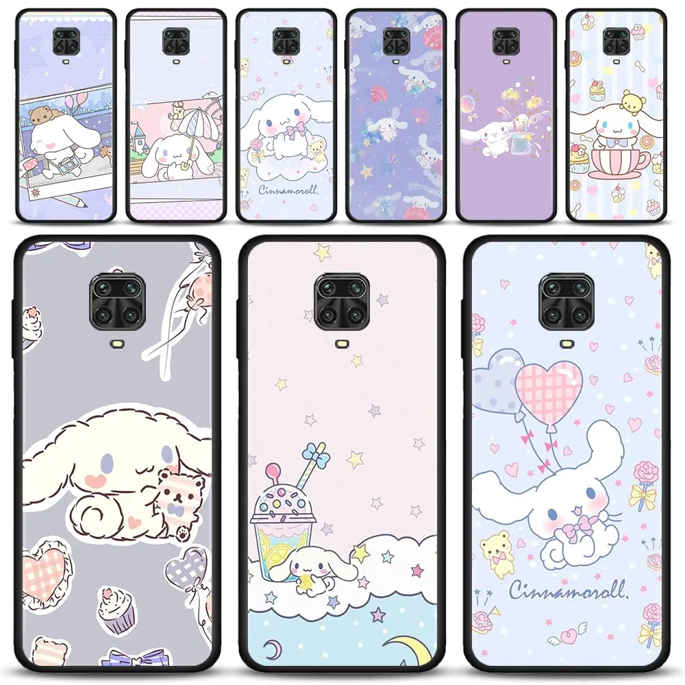 

Case For Xiaomi Redmi Note 11 9 8 10 Pro 7 9T 8T 9S 10Lite 11T 11S Fundas for REDMI 9 8 9C 9A 7A Happy Travel Card Cinnamoroll