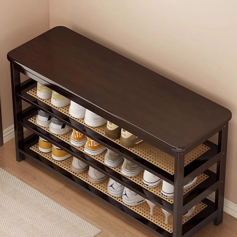 Роскошная скамейка для хранения обуви в гостиную Скандинавский дизайн