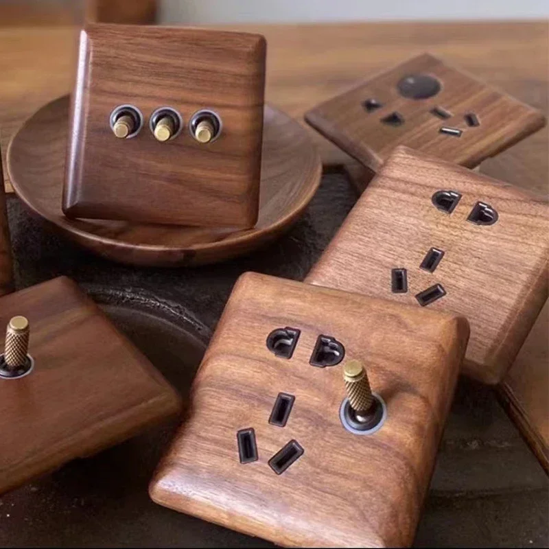 Настенная розетка с выключателем T &amp i настенная 86 1 группа 2 Gang 3 4 1/2 Way Eu Ru Fr 86x86 мм