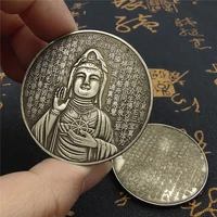 guanyin coins home wall d%c3%a9cor large silver dollar commemorative collection feng shui lucky gift