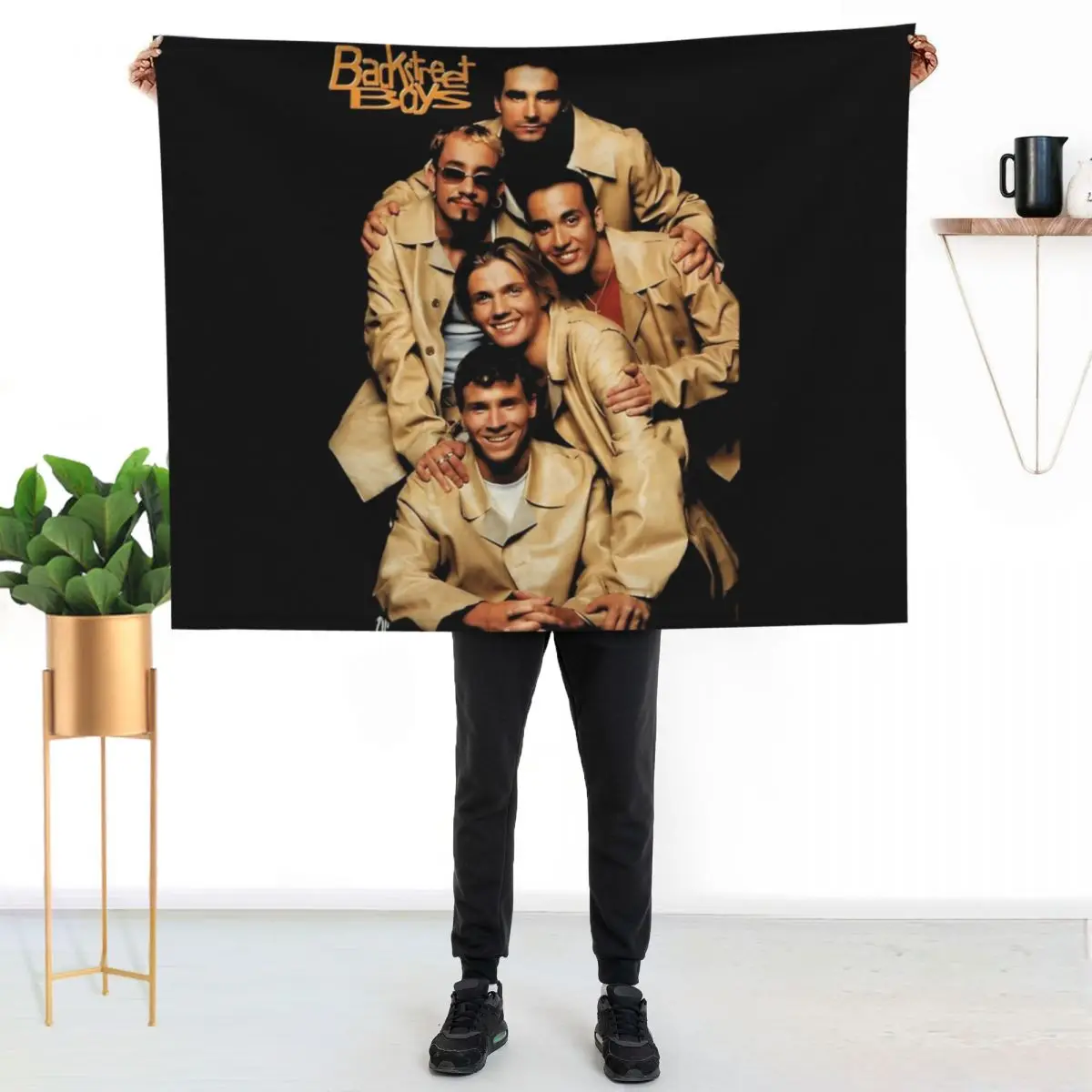 Фото Плед BSB Gold, мягкий плед для улицы, пикника, пляжа, кемпинга №2