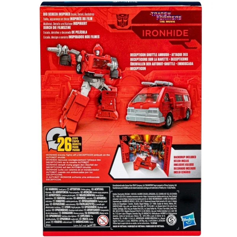 В наличии Takara Tomy Transformers SS Series SS-86 17-V Class Ironhide Аниме Персонаж Фигурка Модель Игрушка
