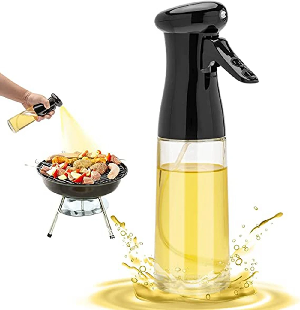 

Oil Spray Bottle Kitchen Cooking Olive Oil Dispenser Camping BBQ Baking Vinegar Soy Sauce Sprayer Containers Kitchenware