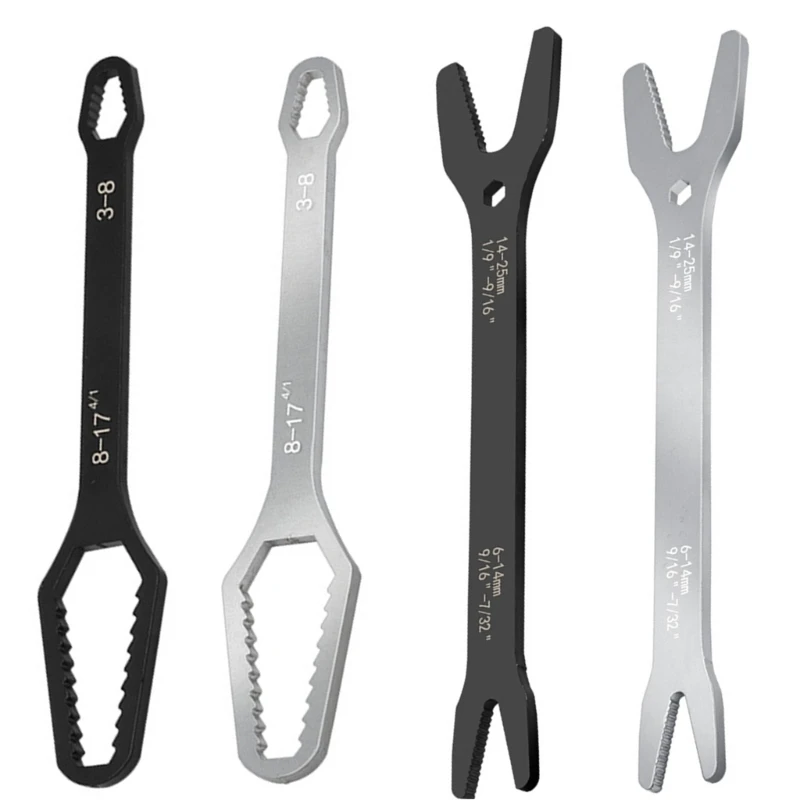 6-25 мм/3-17 мм гаечный ключ Torx двусторонний самозатягивающийся регулируемый