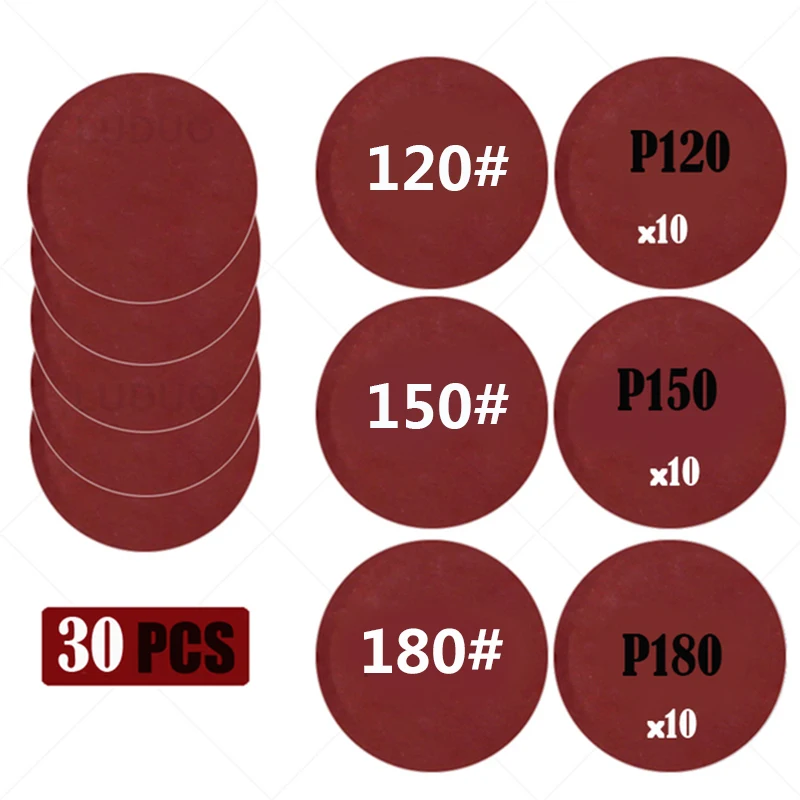 

Visbella Шлифовальные диски 3/4/5/6 дюймов