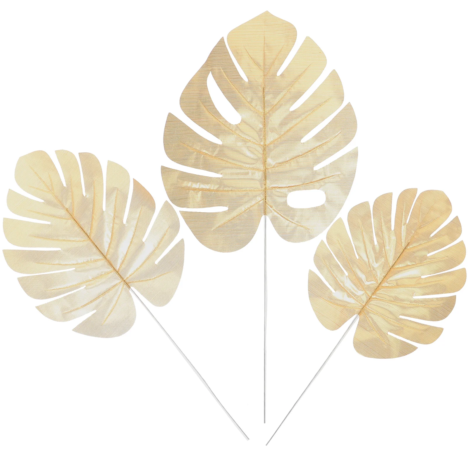 

Искусственные листья для украшения, тропические листья монстеры, 12 шт.