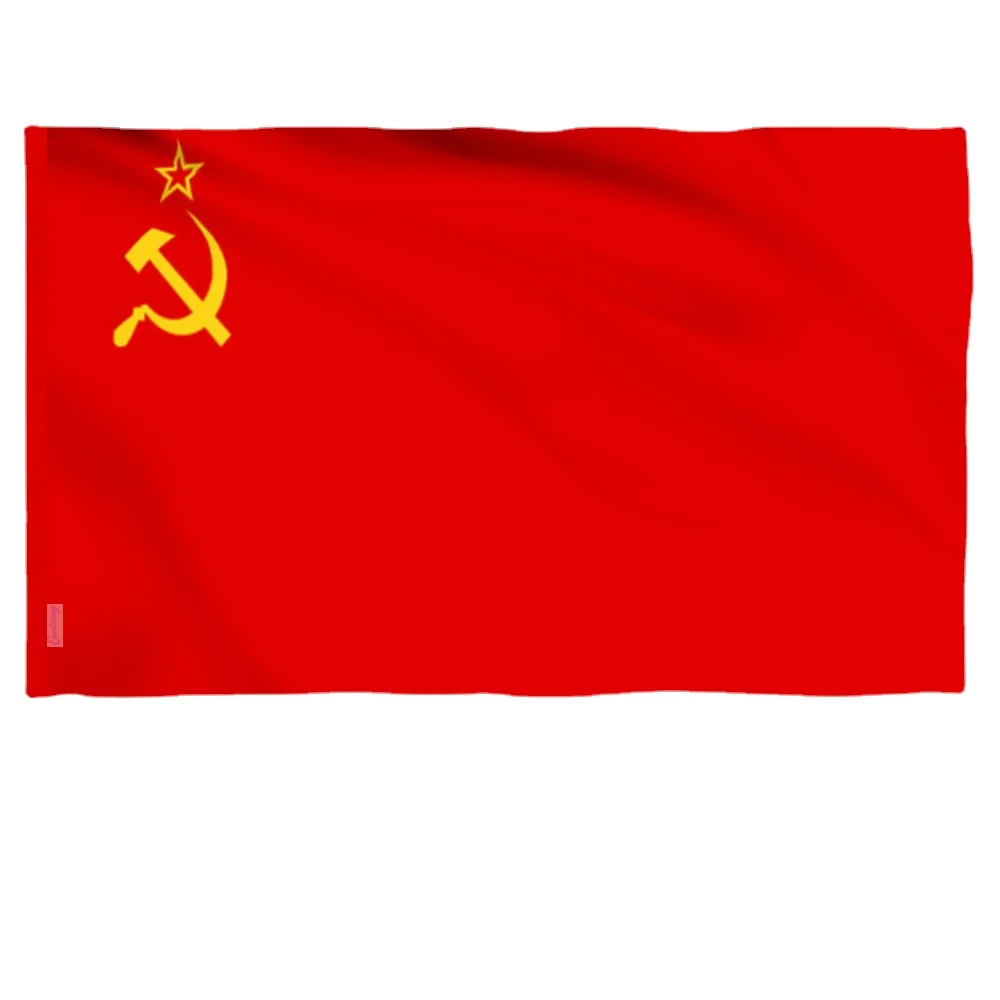 

90 x 60 CM 90 x 150 CM Flag Red Revolution Union of Soviet Socialist Republics Indoor Outdoor USSR FLAG Russian Flag