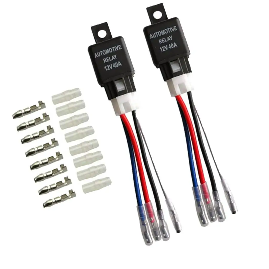 JD1912 Набор головок для автоматического реле с проводами цветовой маркировкой