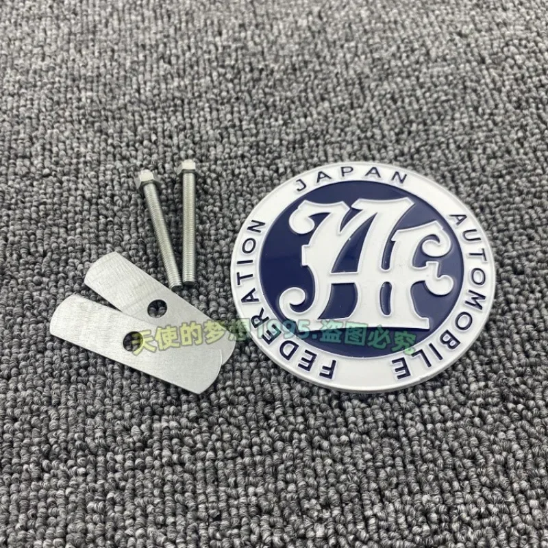 3D металлический значок JAF эмблема передней решетки автомобиля наклейка на