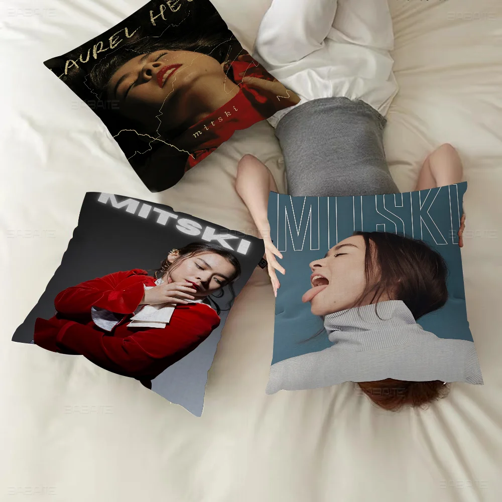 Подушка Hop Singer M-mitski аниме-подушка диван-кровать чехол для подушки 45x45 см мода