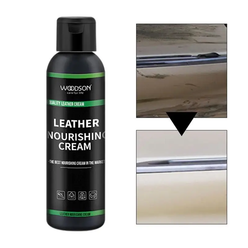 

Car Leather Conditioner Balm Auto Interior Detailer Car Plastic Leather Restorer Quick Coat For Auto Steering Wheel & Car Seats