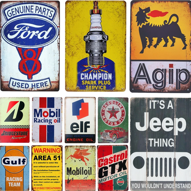 

Metal Tin Signs Motor Oil Gulf Gasoline Service Pub Bar Man Cave Garage Poster Home Wall Decor Plaque