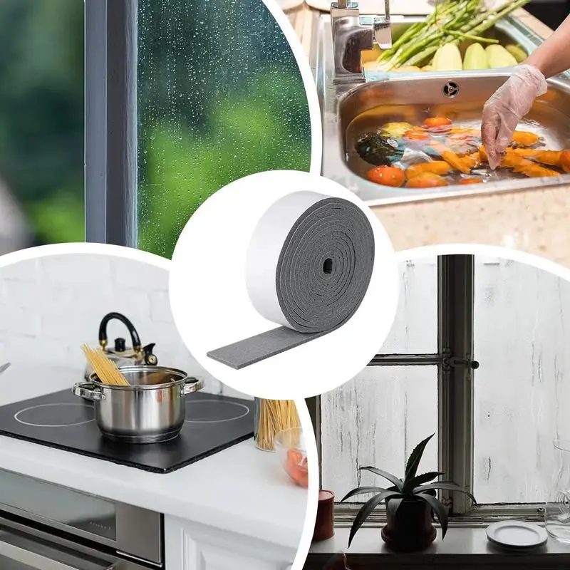 1 рулон оконных полосок против конденсации впитывающих воду и сохнет нетканых