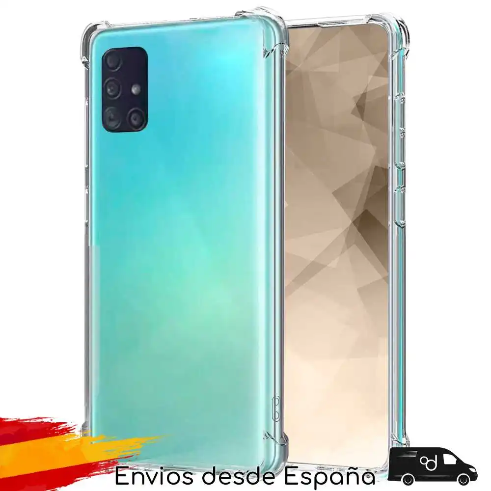 Прозрачный чехол из ТПУ для Samsung Galaxy A51 противоударный усиленный Мягкий защитный
