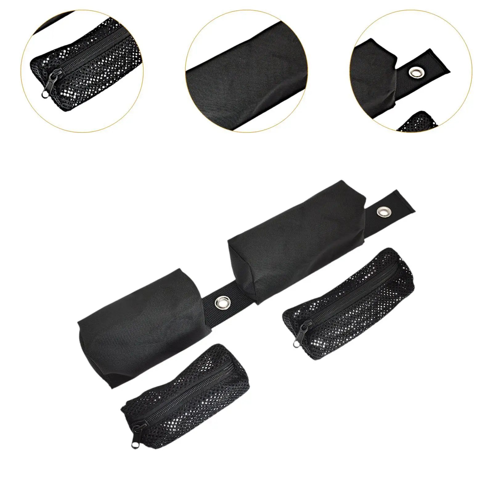 Карманный ремень для подводного плавания с двумя бутылками