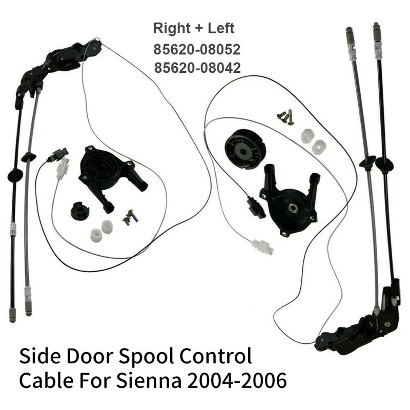 

Car Power Sliding Left Right Side Door Spool Control Cable for Toyota Sienna 2004-2006 85620-08052 924-578
