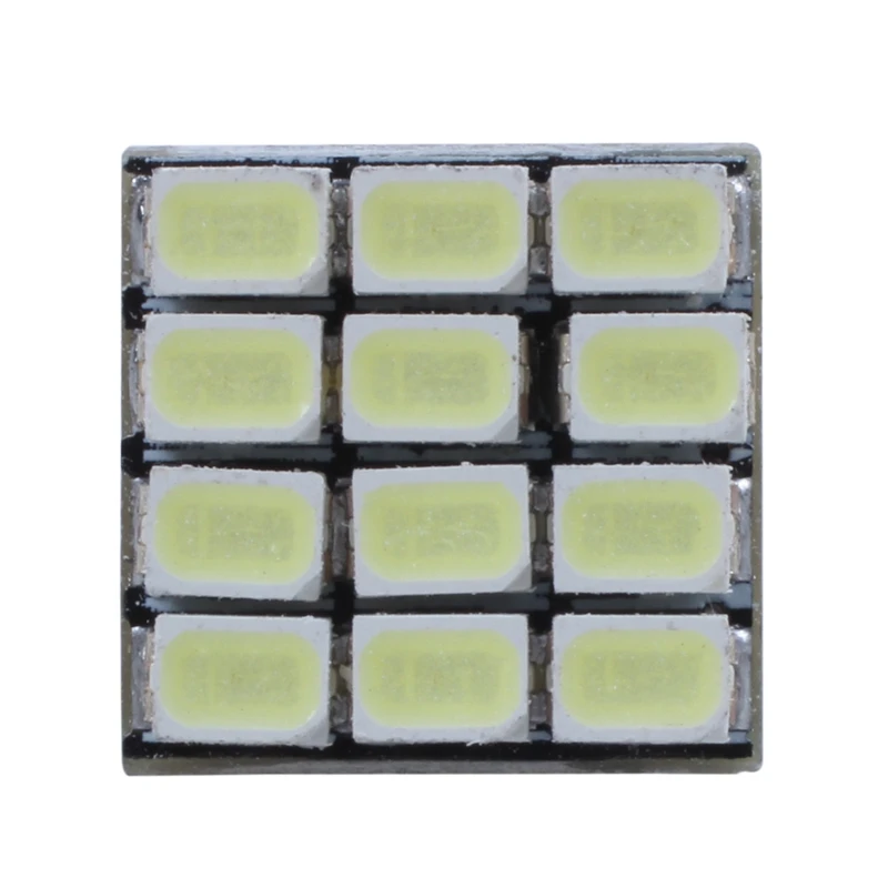 Лампа T10 W5W Canbus 1206 12-SMD светодиодный 12V X20 белая