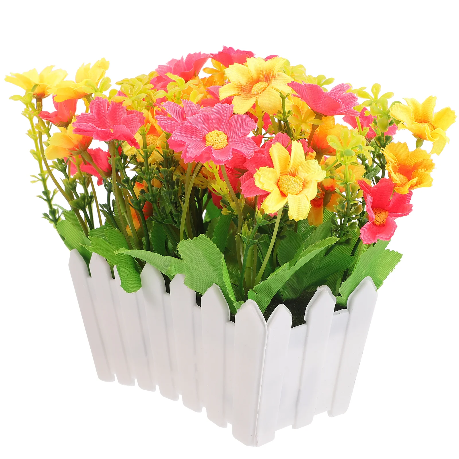 

Artificial Fakepotted Flower Bonsai Daisy Faux Flowerspotuv Grow Light Ornaments Adornmentsdecor Decors Figurine Imitation