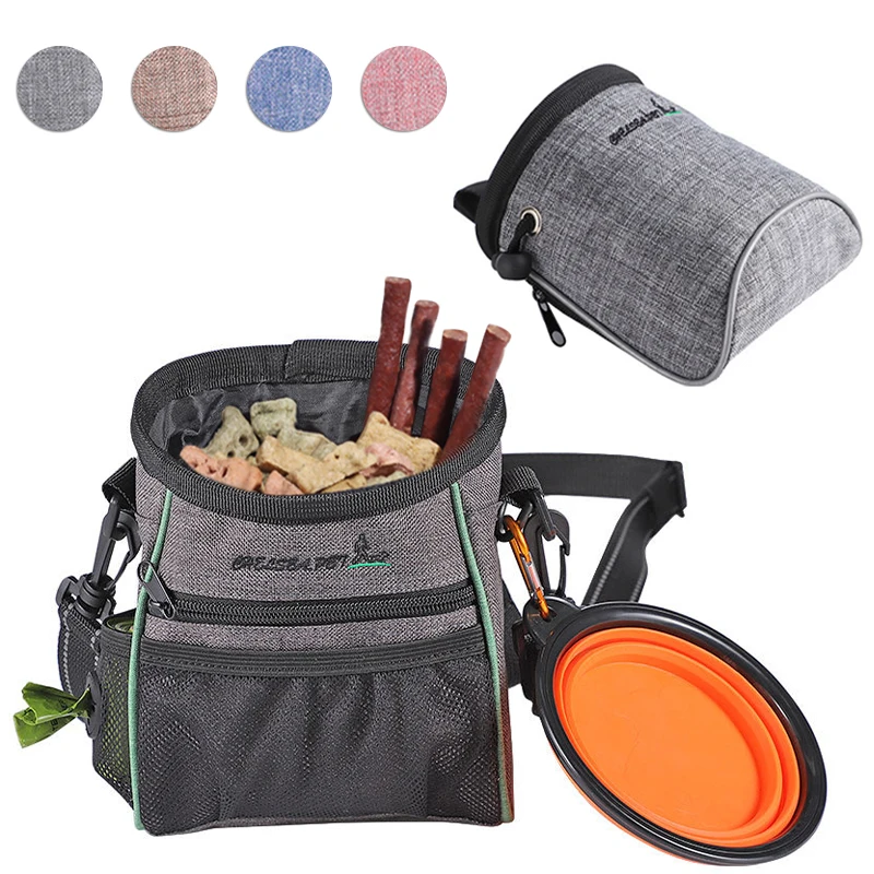 

Snack Bag Bag Supplies Reward Pet Dog Durable Dog Waist Large Puppy Training Bag Trainings Capacity Dog Bag Large Detachable
