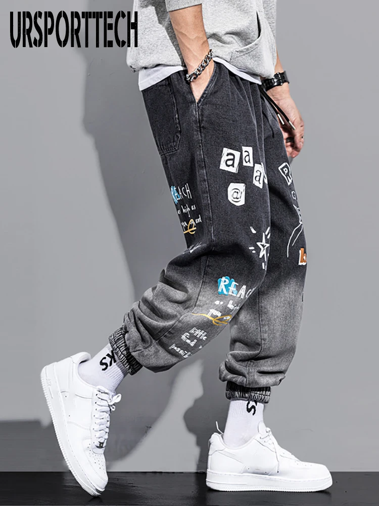 Брюки-карго мужские повседневные брюки Jogger хип-хоп Techwear уличная одежда джинсы с