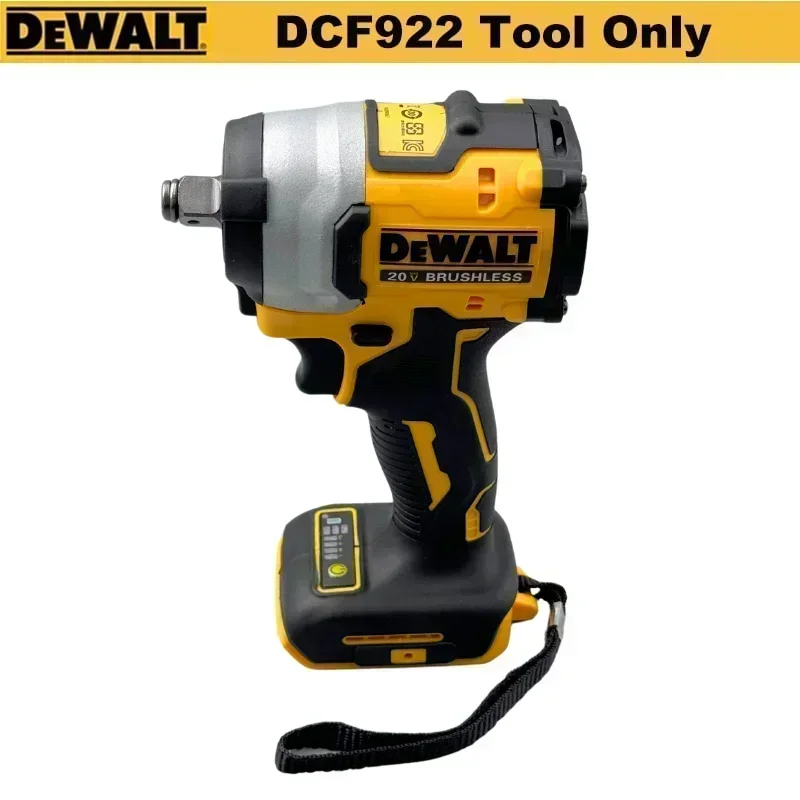 Фото Dewalt DCF922 Беспроводной ударный гайковерт Перезаряжаемый высокий крутящий момент 205 Нм (реверс) 1/2 