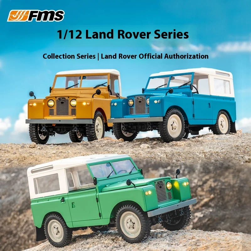 Внедорожный Грузовик Land Rover II В Масштабе FMS1/12 С Дистанционным Управлением