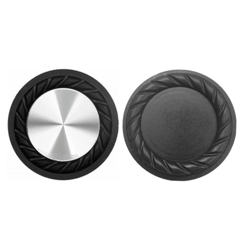 

2Pcs Speaker Horn Diaphragm Round Bass Diaphragm Speaker Vibration Plate
