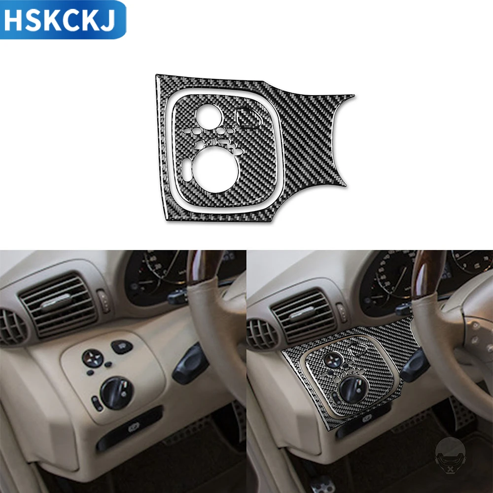 

3 шт., наклейки для салона автомобиля Mercedes-Benz C Class W203 2005-2007