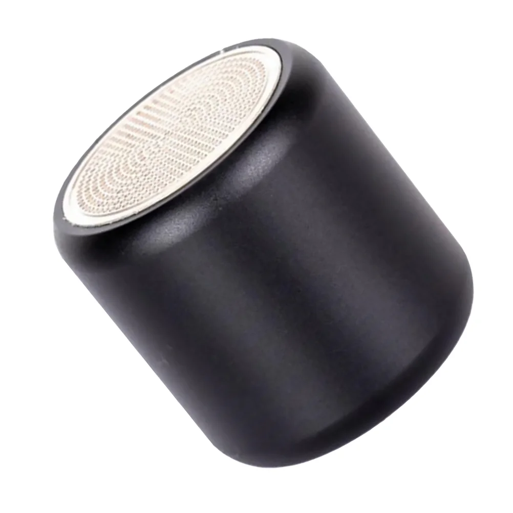 

1 Pc Adorable Household Wireless Speaker Stylish Loudspeaker Box (Black)