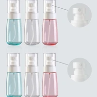 1pc 306080 ml travel sub bottled sunscreen spray bottle customized can transparent plastic bottle for travel convenience