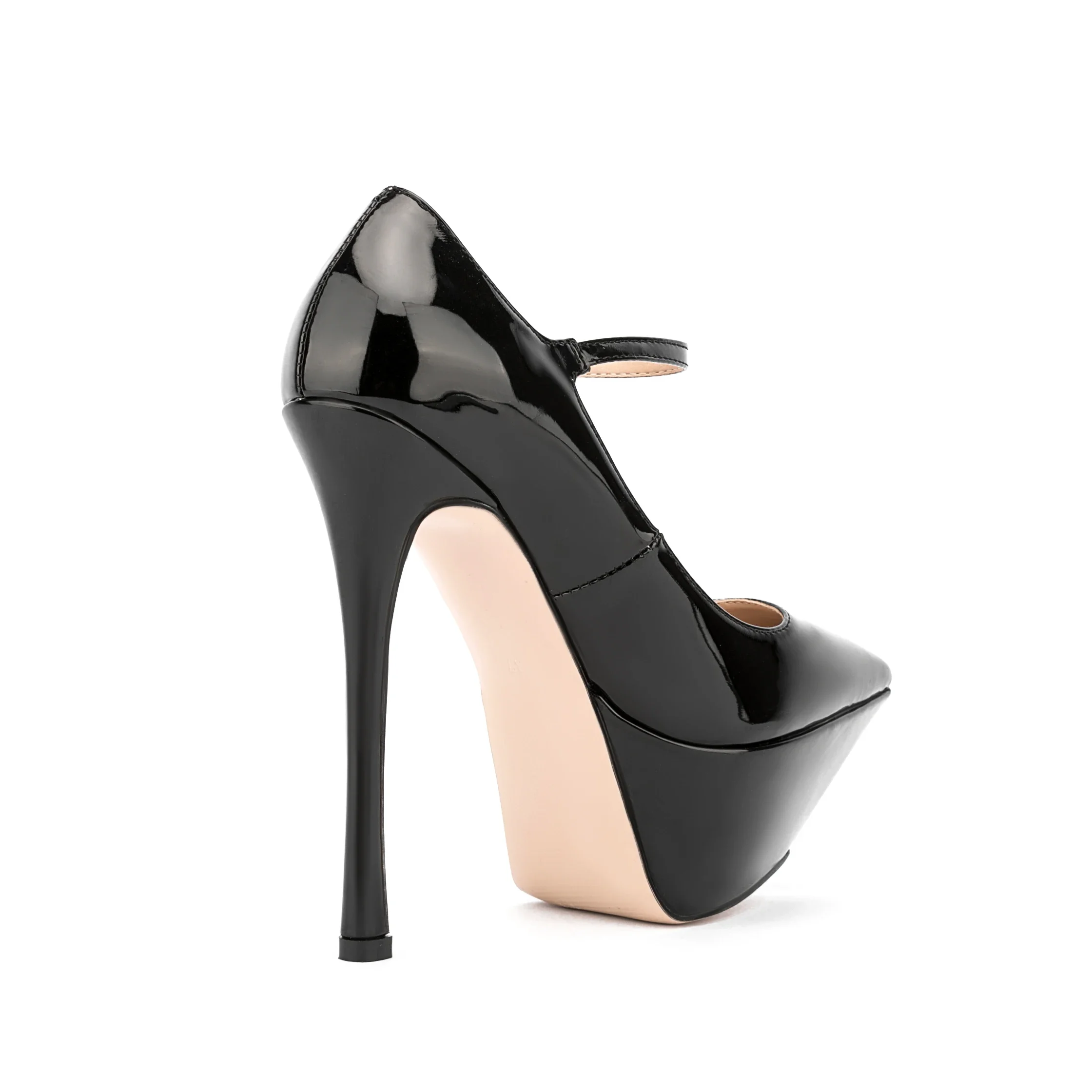 Arden Furtado осенние туфли-лодочки из лакированной кожи с острым носком на тонком