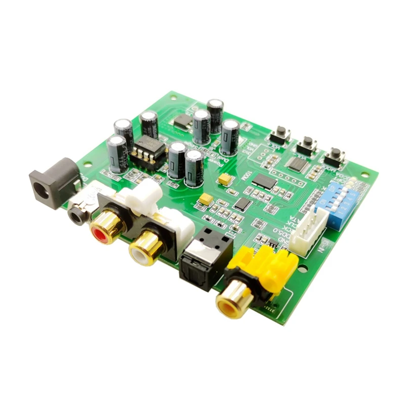 ES9038Q2M I2S IIS DSD DOP коаксиальное волокно SPDIF цифровой аудио DAC декодер плата Поддержка