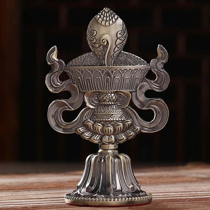 Тибетская плантара Dharma Восемь символов благоприятной статуи Будды восемь