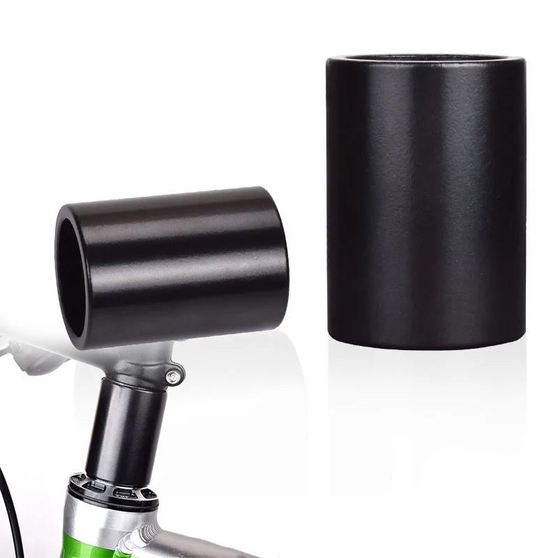 

Tube Bike heighten 50mm Black Aluminum alloy Bicycle Cycling Washer Spacer Thicken Stem Handlebar Extend Gasket
