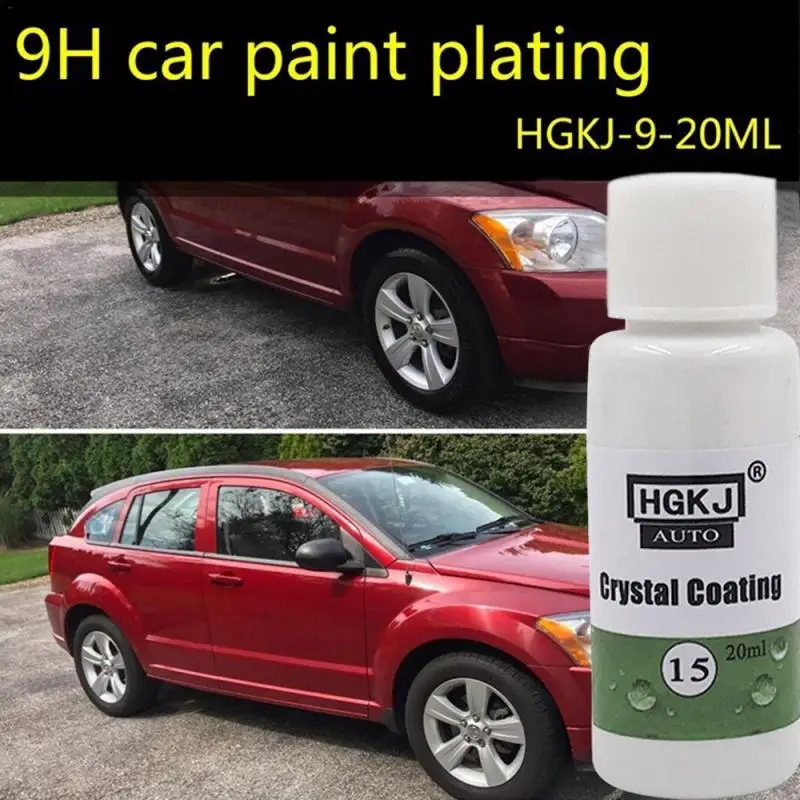 

20ML HGKJ-15 9H Car Oxidation Liquid Ceramic Coat Super Hydrophobic Glass Coating Car Plating Nano Crystal Surface Coating