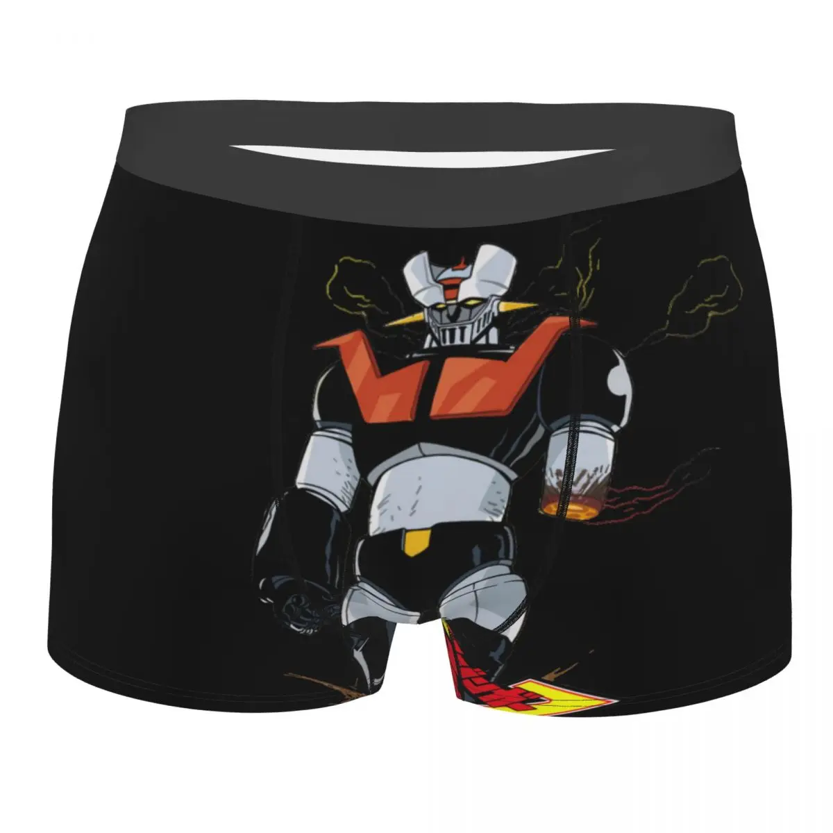 Новинка боксеры шорты трусы мужские Mazinger Z аниме персонаж робот нижнее белье