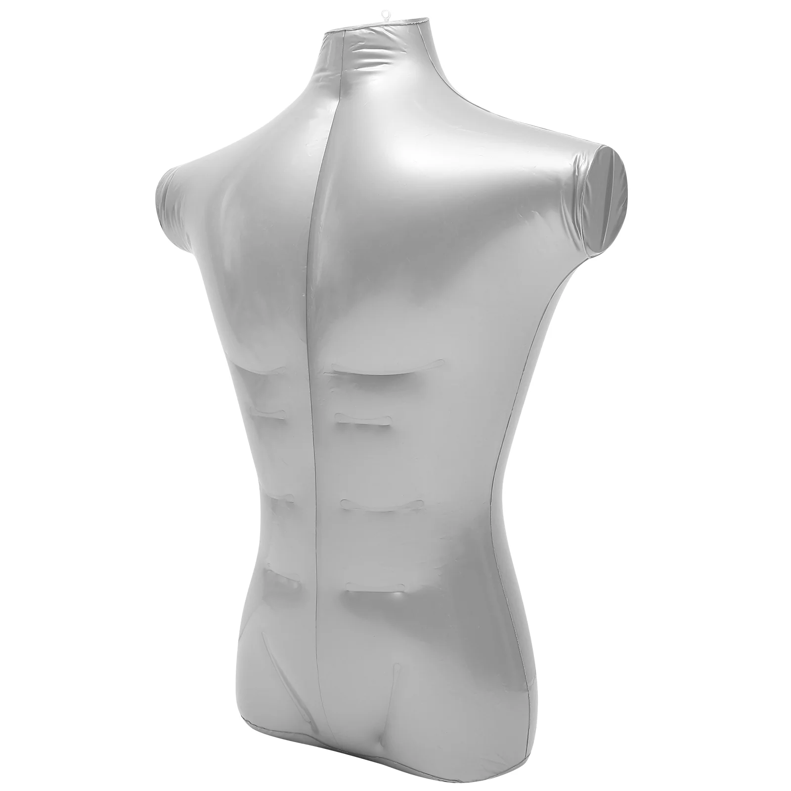 

Inflatable Mannequin Model Male Mannequin Half Body Model Clothes Stand