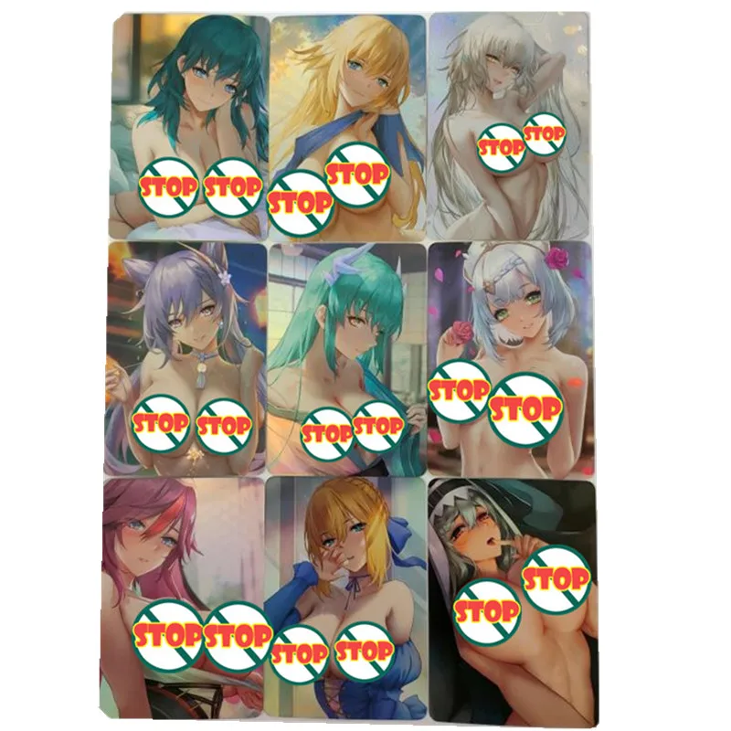 

2022 New 9pcs/set Star Girl Starlet Toys Hobbies Hobby Collectibles Game Collection Anime Cards