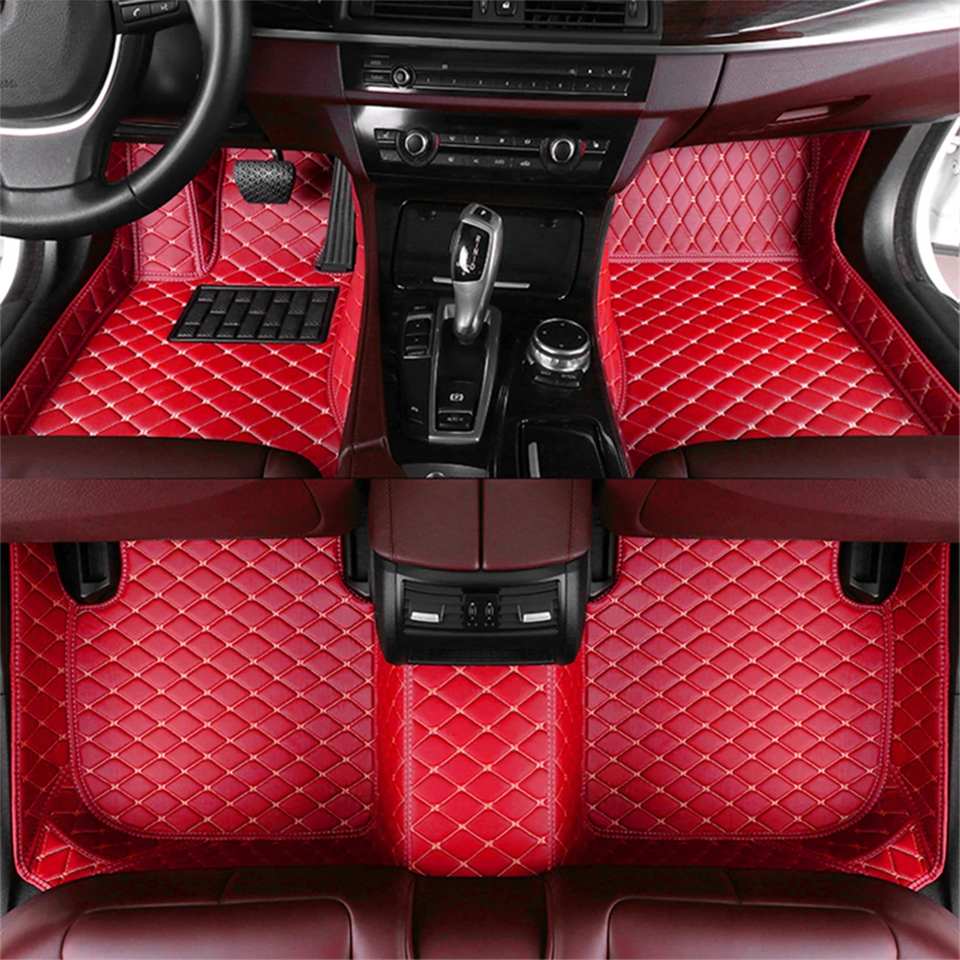 

Car Floor Mats For Dodge Durango 2016 2017 2018 Leather Carpets Rugs Waterproof Auto Interior Accessories
