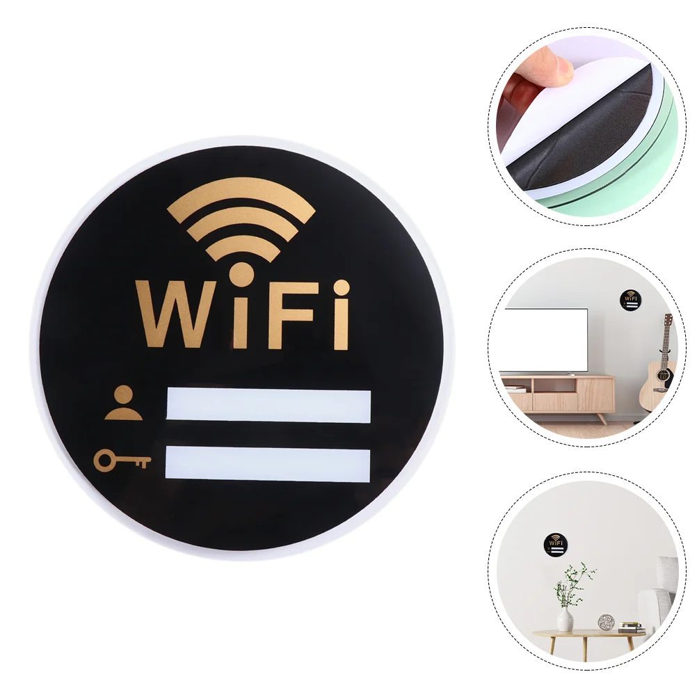 

Wifi Sign Password Wall Board Room Decor Guest Plaque Home College Acrylic Chalkboard Network Restauranthotel Freeinternet Chalk
