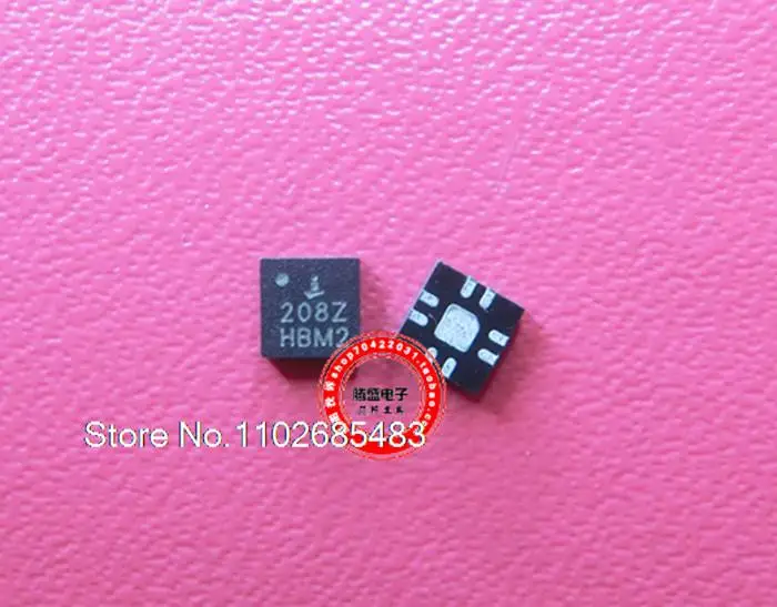 

5PCS/LOT ISL6208CRZ-T ISL6208CRZ ISL6208Z208Z 2082 QFN8