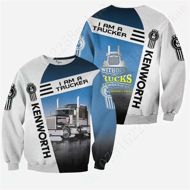 

Kenworth Unisex Clothing Casual T-shirts 3D Printing Sweatshirt Anime T Shirt For Men Women Breathable O Neck Long Sleeve Top