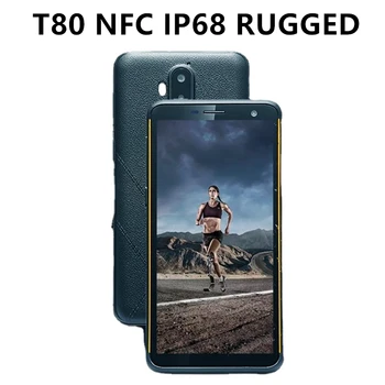 VT T80 NFC Rugged Smartphone 5.7" 3GB + 32GB MTK6763 Octa Core Android 8.1 4050mAh 5.0MP+16.0MP Fingerprint ID IP68 Mobile Phone 1